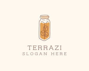 Iced Tea Coffee logo design