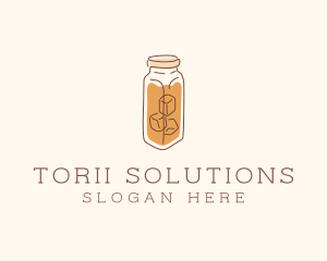 Iced Tea Coffee logo design