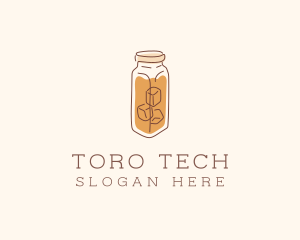 Iced Tea Coffee logo design