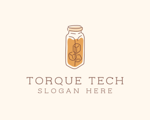 Iced Tea Coffee logo design