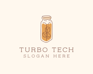 Iced Tea Coffee logo design