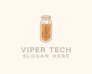 Iced Tea Coffee logo design