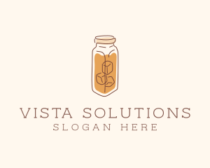 Iced Tea Coffee logo design