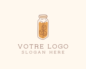 Iced Tea Coffee logo design