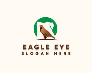 Wild Africa Eagle  logo design