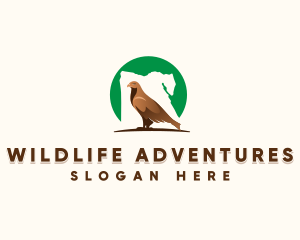 Wild Africa Eagle  logo design