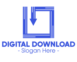 Download - Blue Tech Box logo design