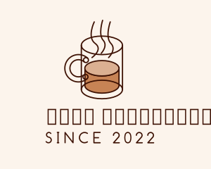 Cappuccino - Hot Coffee Mug logo design