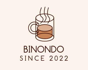 Coffee Time - Hot Coffee Mug logo design