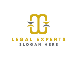 Law - Justice Law Scale logo design