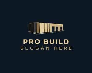 Storage Warehouse Building logo design