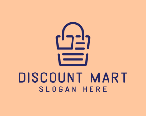 Sale - Online Bag Receipt logo design