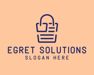 Online Bag Receipt  logo design