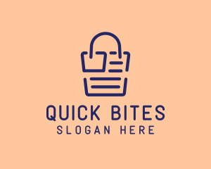 Online Bag Receipt  logo design