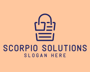 Online Bag Receipt  logo design