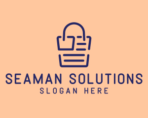 Online Bag Receipt  logo design