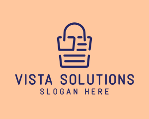 Online Bag Receipt  logo design