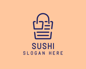 Online Bag Receipt  logo design