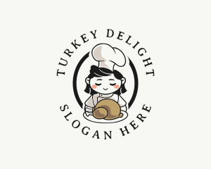 Turkey - Cooking Chef Restaurant logo design