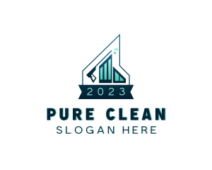 Cleaning Pressure Washer logo design