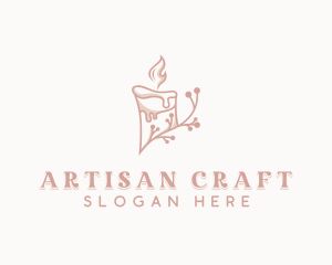 Artisanal Candlelight Decor logo design