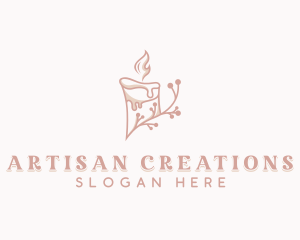 Artisanal Candlelight Decor logo design