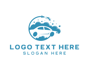 Cleaning - Car Wash Cleaning Pressure Washer logo design