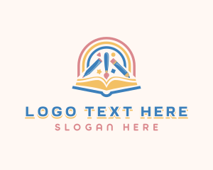 Toddler - Art Educational Daycare logo design