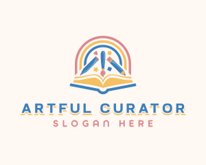 Art Educational Daycare logo design