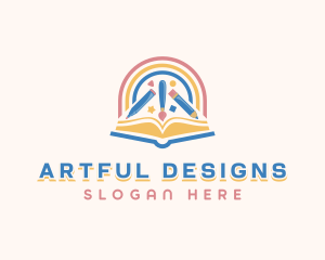 Art Educational Daycare logo design