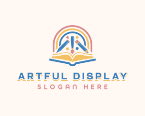 Art Educational Daycare logo design