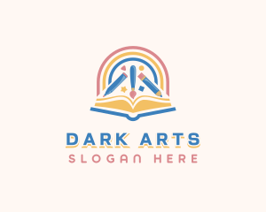 Art Educational Daycare logo design