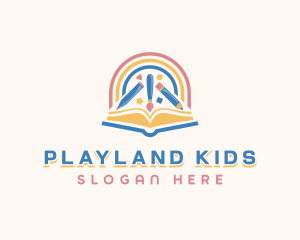 Art Educational Daycare logo design