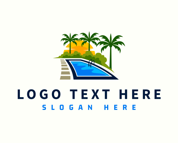 Summer - Summer Getaway Resort logo design