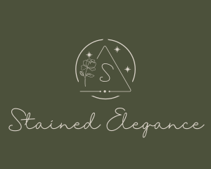 Dainty Floral Brand logo design