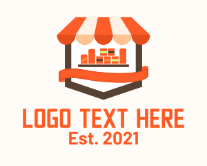 Food Store - Grocery Store Icon logo design
