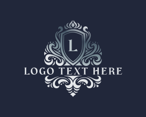 Wedding - Decorative Royalty Hotel logo design