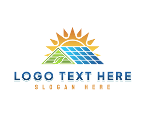 Solar Panel Energy logo design