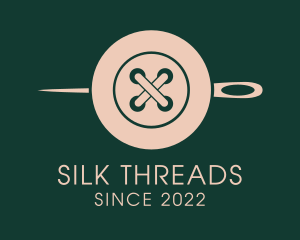 Cross Thread Button logo design