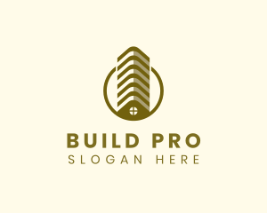 Building Construction Architecture logo design