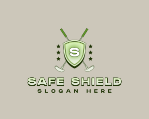 Golf Club Shield logo design