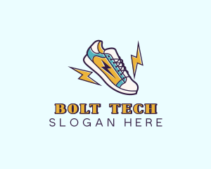 Bolt - Lightning Bolt Sneakers logo design