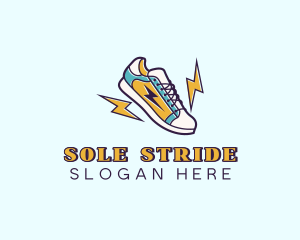 Sneakers - Lightning Bolt Sneakers logo design