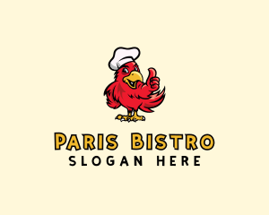 Parrot Chef Restaurant  logo design