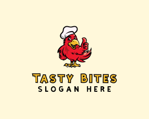 Fast Food - Parrot Chef Restaurant logo design