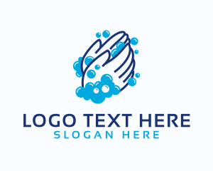 Clean - Cleaning Hand Sanitation logo design