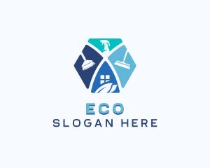 Sanitary Cleaning Disinfection Logo