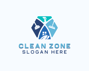 Sanitary - Sanitary Cleaning Disinfection logo design