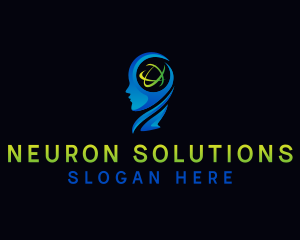 Neuron - Tech Head Artificial Intelligence logo design