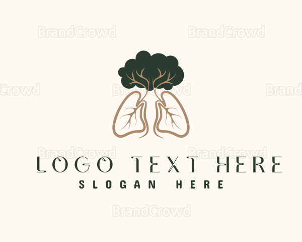 Natural Tree Lung Logo